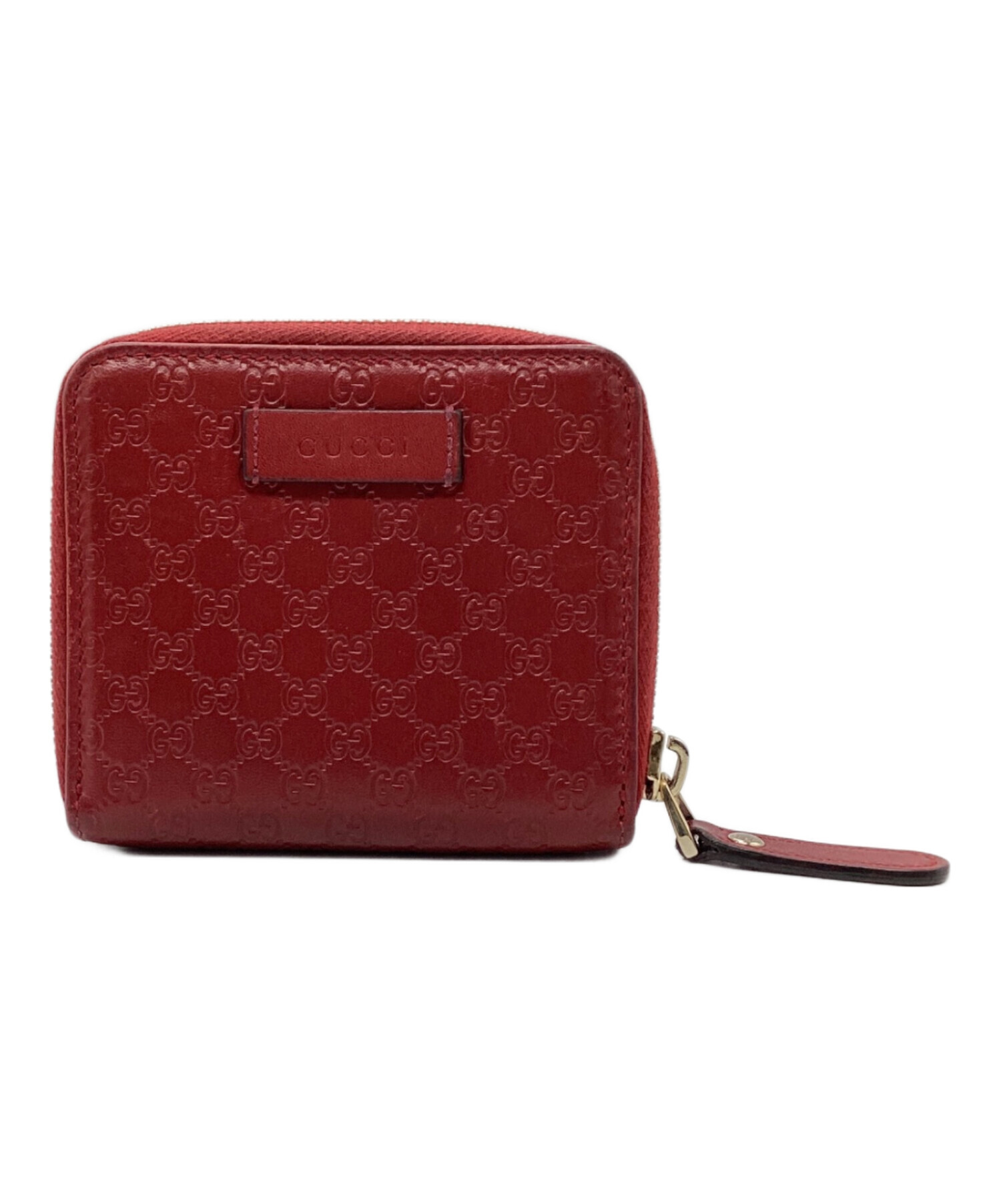 中古・古着通販】GUCCI (グッチ) マイクログッチシマ 2つ折り財布