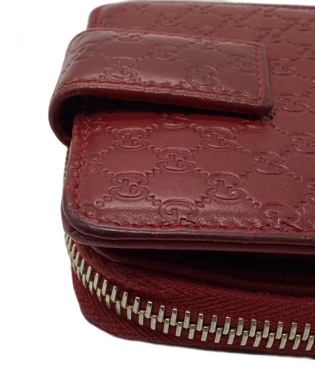中古・古着通販】GUCCI (グッチ) マイクログッチシマ 2つ折り財布