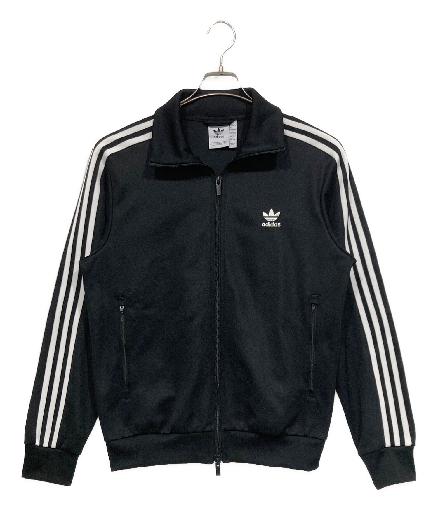 レア！adidas アディダス★トラックジャケット★中古品【ヴィンテージ】黒 中古・古着通販】adidas (アディダス) クラシックトラックジャケット