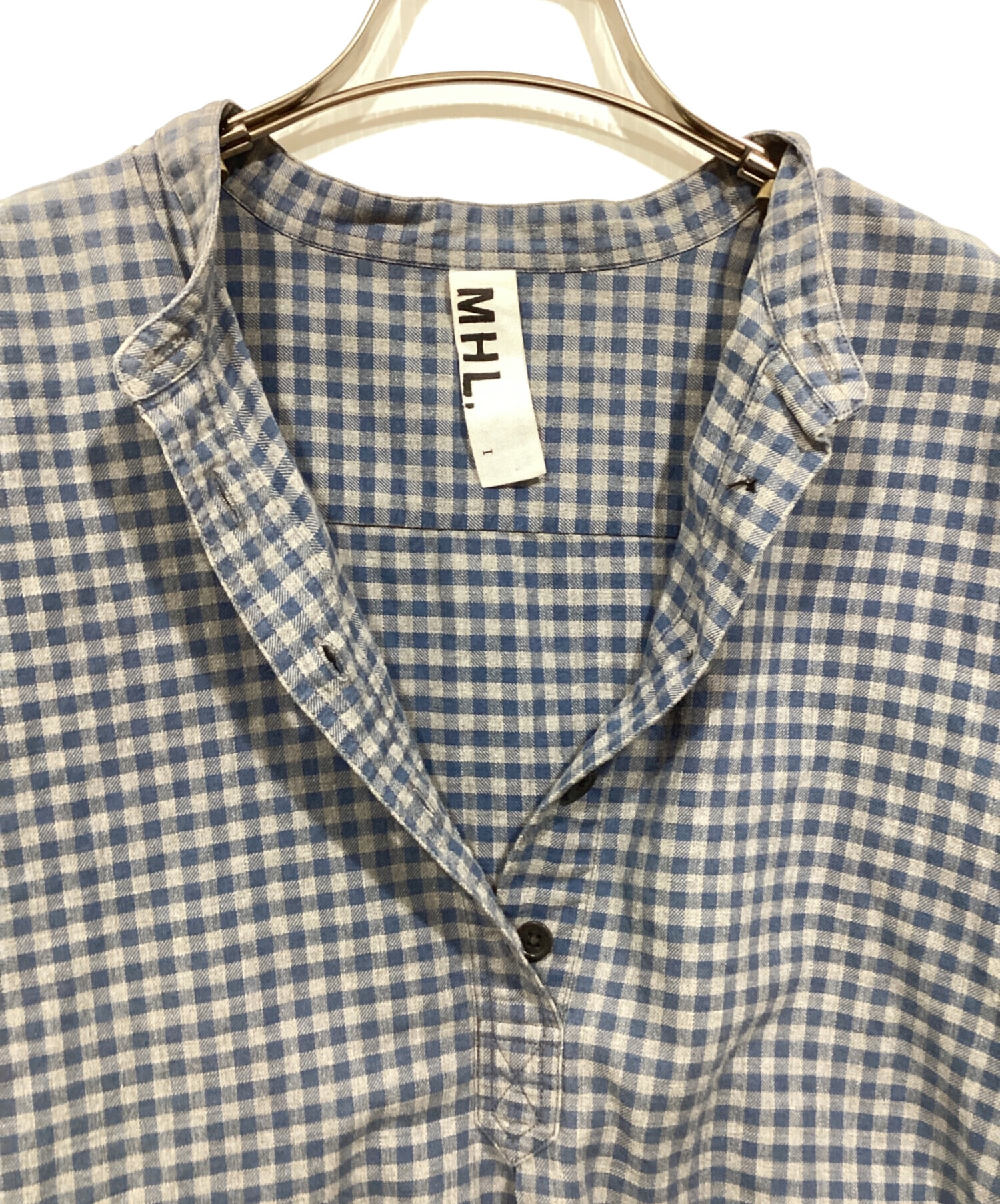 中古・古着通販】MHL (マーガレットハウエル) 長袖シャツ グレー 