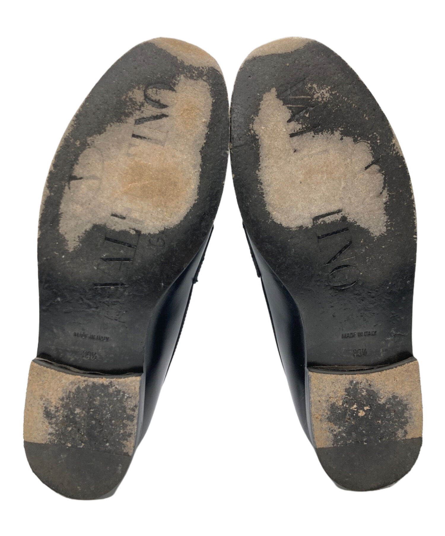 中古・古着通販】VALENTINO (ヴァレンティノ) Vロゴチェーンローファー