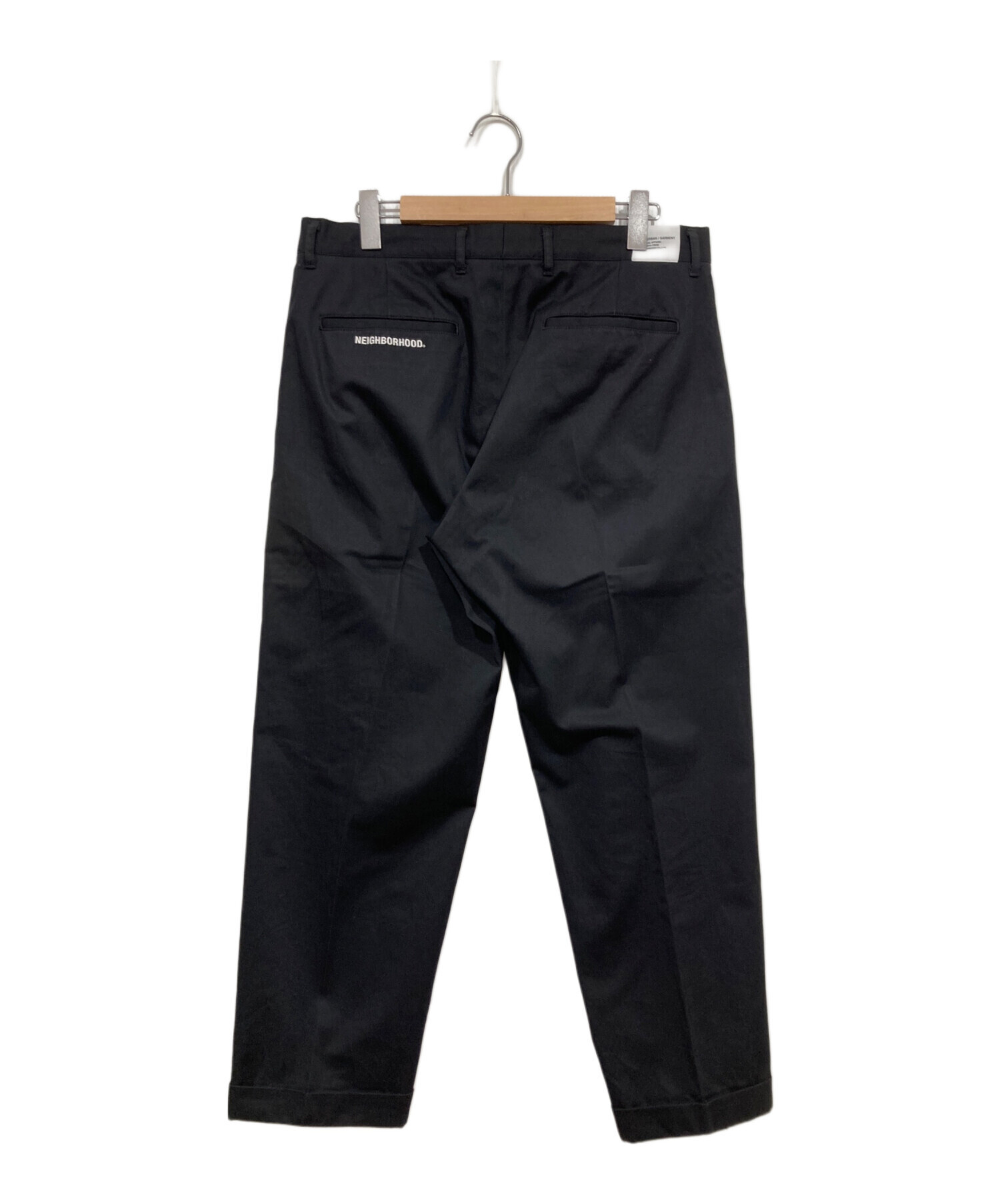中古・古着通販】NEIGHBORHOOD (ネイバーフッド) ANKLE PANTS ブラック