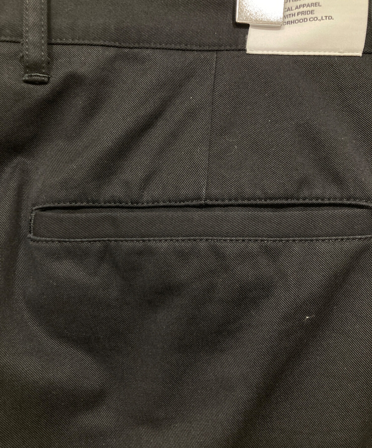 中古・古着通販】NEIGHBORHOOD (ネイバーフッド) ANKLE PANTS ブラック