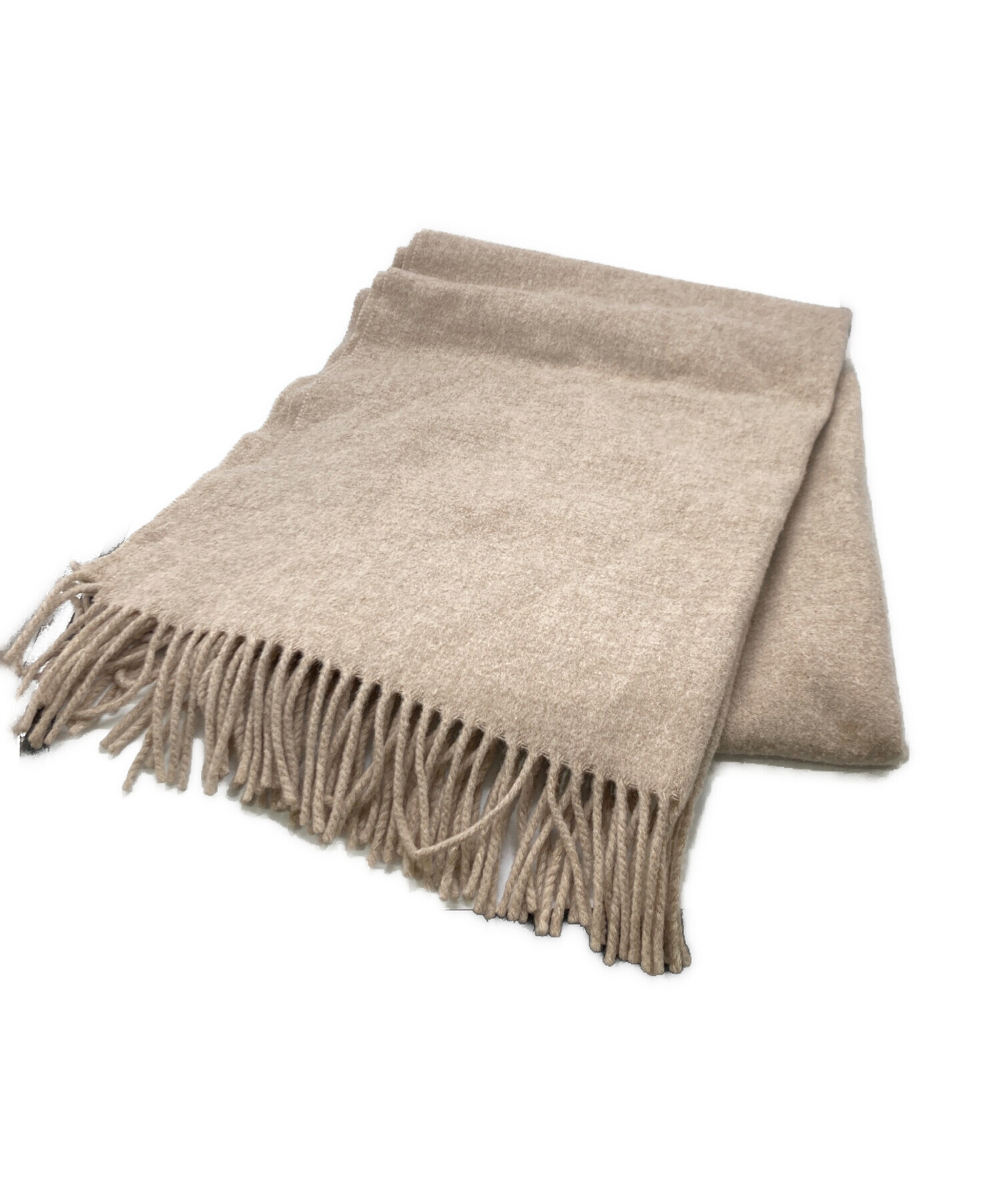 Acne Studios マフラー　ベージュ 中古・古着通販】ACNE STUDIOS (アクネ ストゥディオズ) ウール