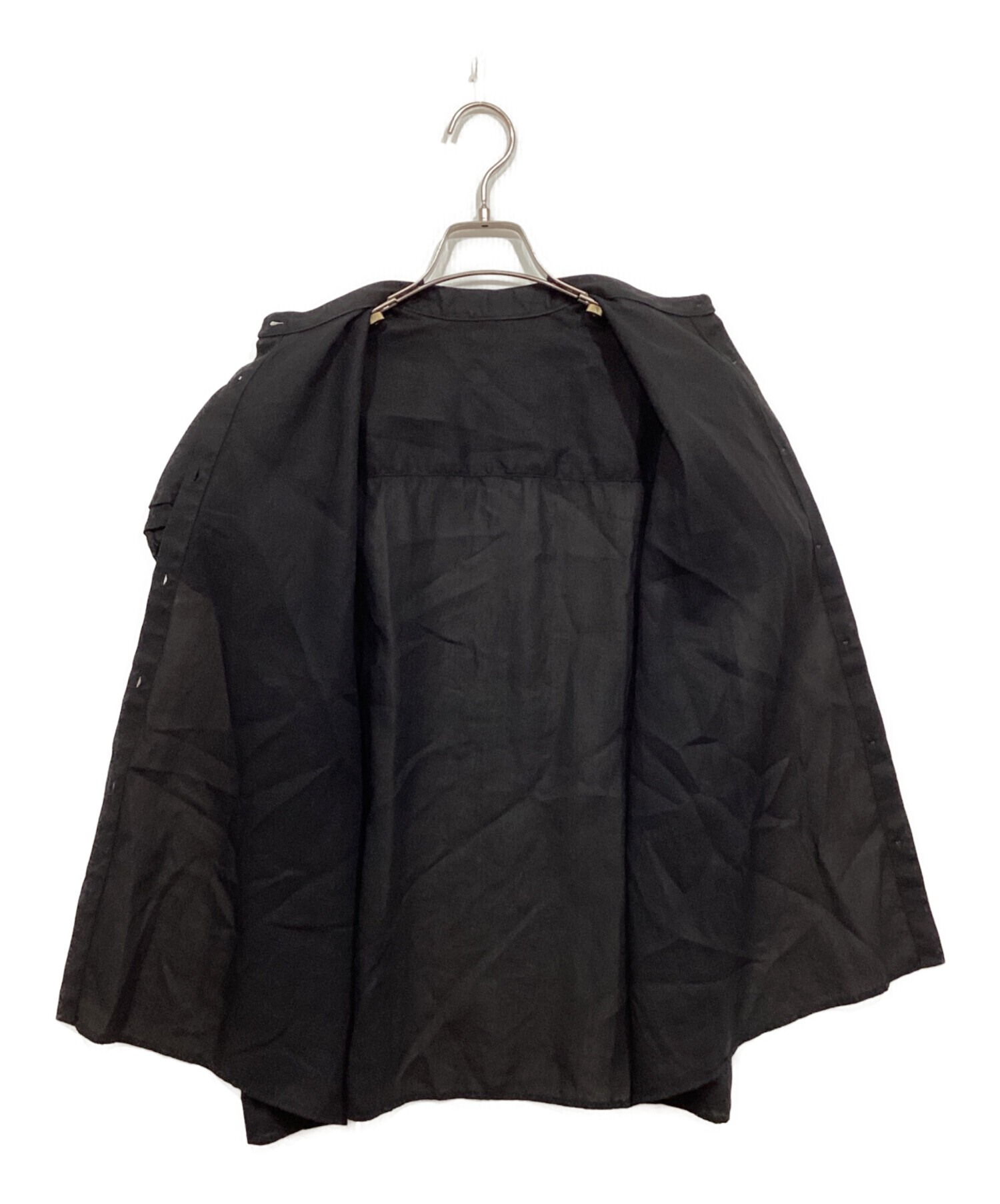 中古・古着通販】IENA (イエナ) パフスリーブ半袖ブラウス ブラック