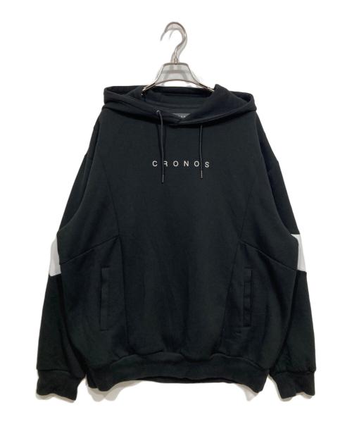 CRONOS パーカー ブラック 中古・古着通販】CRONOS (クロノス) パーカー ブラック サイズ:L