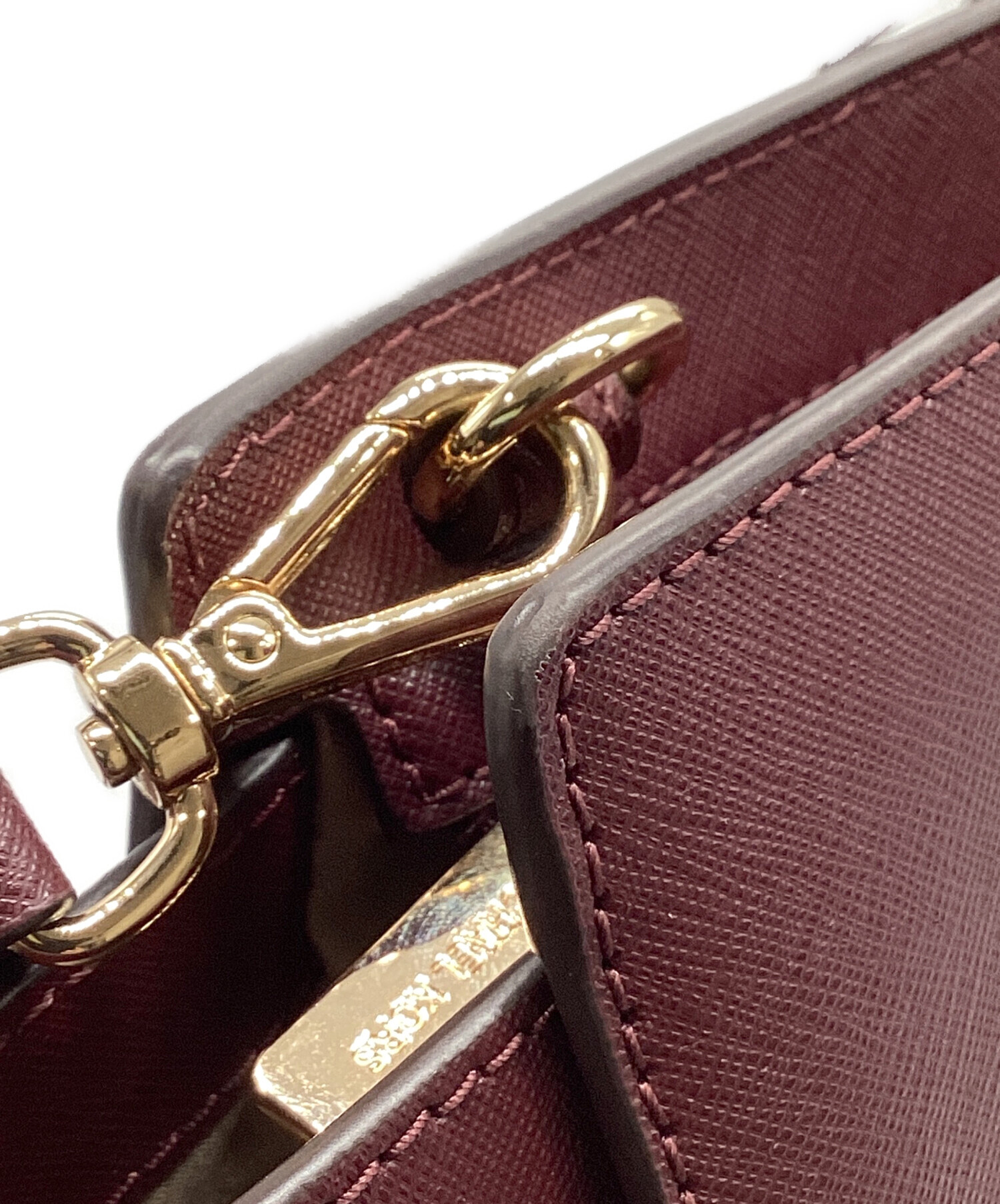 中古・古着通販】MICHAEL KORS (マイケルコース) 2WAYバッグ ボルドー