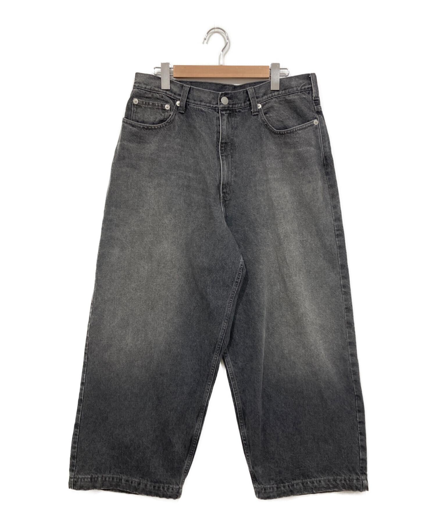 中古・古着通販】BEAMS (ビームス) ワイドストレート バルーン デニム 