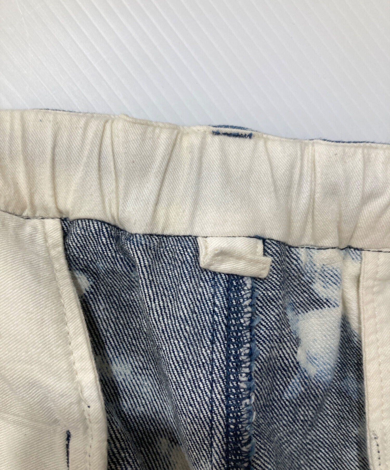 中古・古着通販】BLUE BLUE (ブルーブルー) ペイントデニムパンツ