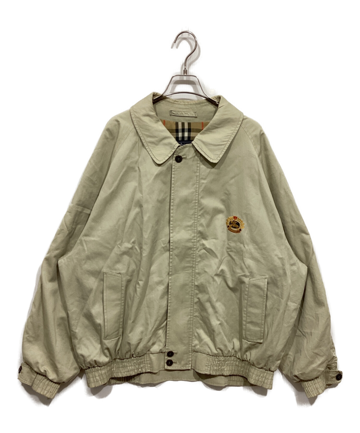 ヴィンテージBurberrys ベージュ ブルゾン　11号 中古・古着通販】Burberry's (バーバリーズ) スイングトップ ベージュ