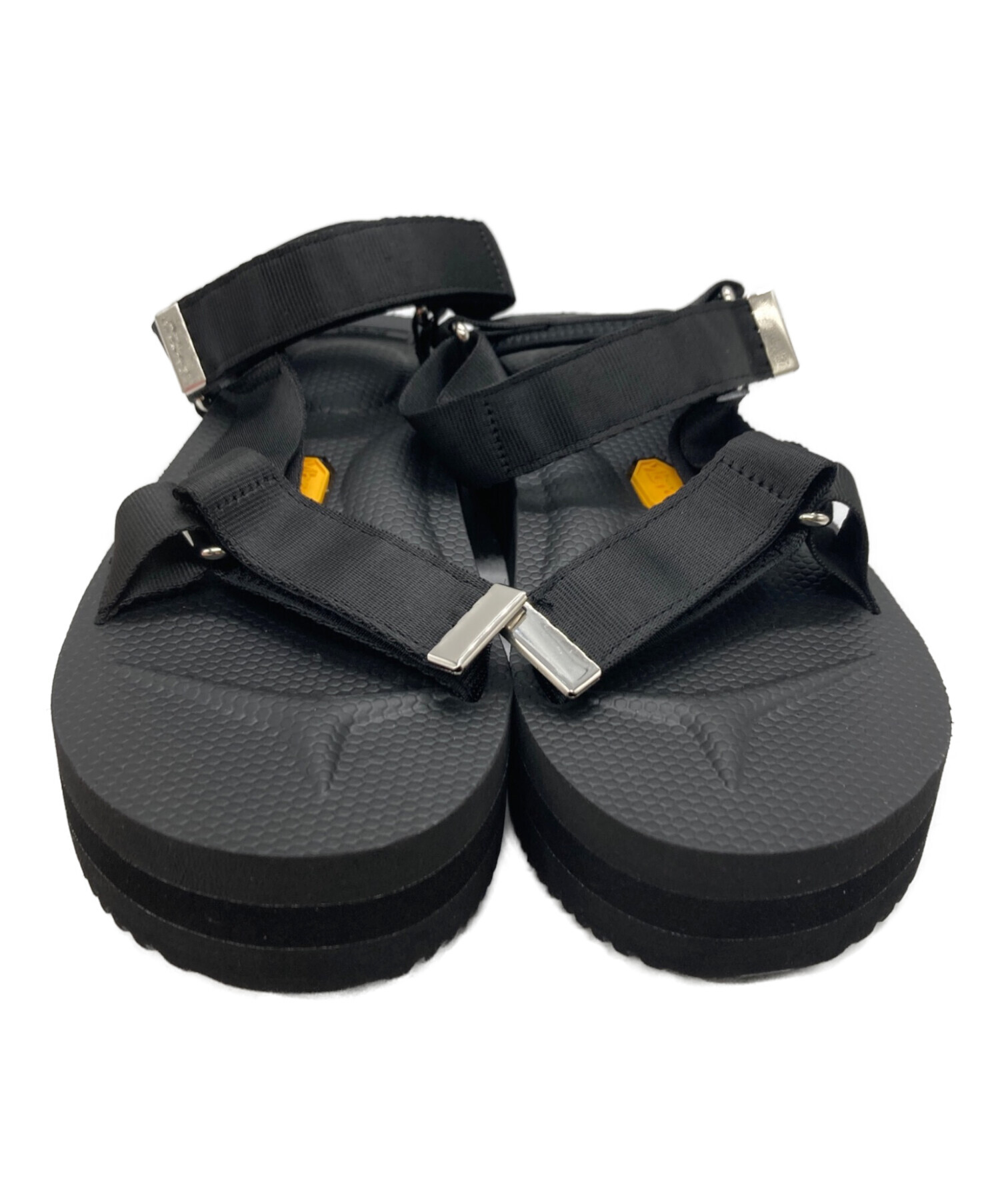 中古・古着通販】suicoke (スイコック) グログランサンダル ブラック
