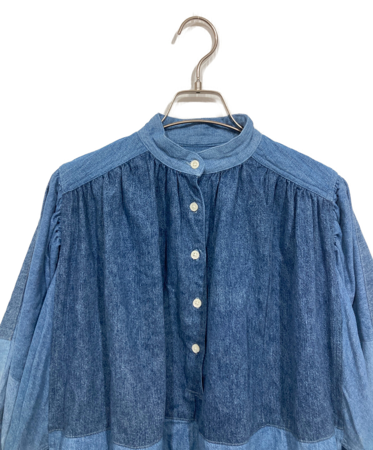 最終価格　RH Vintage パッチワーク　デニム　ワンピース ドレス 中古・古着通販】R.H.Vintage (ロンハーマン・ヴィンテージ) TEN (テン