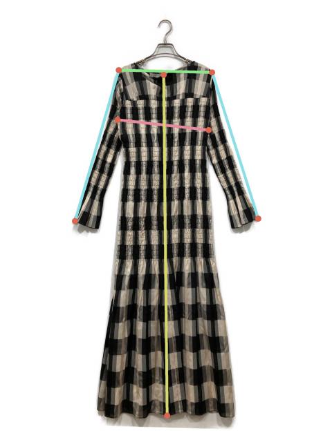 中古・古着通販】CLANE (クラネ) シャーリングロングワンピース