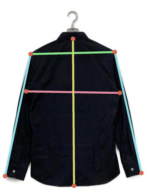 BURBERRY BE4311D 新品未使用　made in Italy 中古・古着通販】BURBERRY (バーバリー) ロゴ刺繍シャツ ブラック