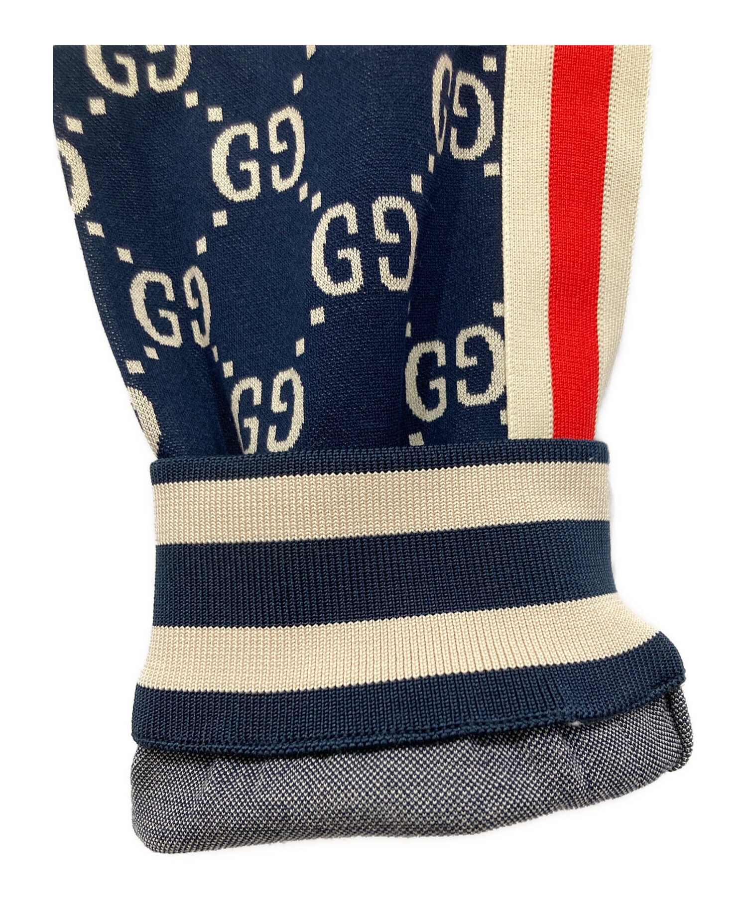中古・古着通販】GUCCI (グッチ) GGジャガードジョグトラックパンツ