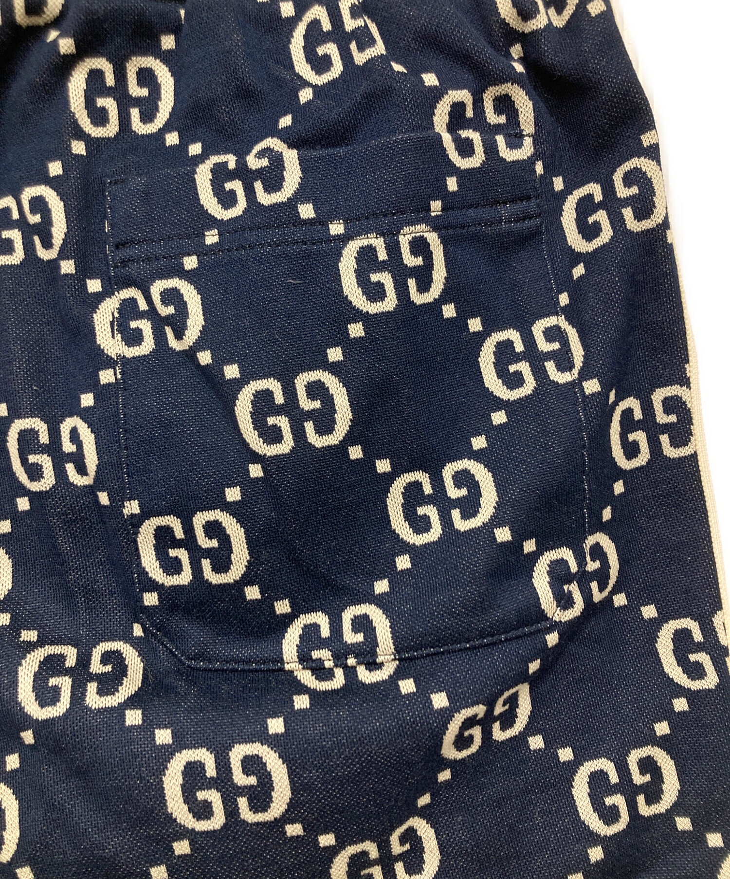 中古・古着通販】GUCCI (グッチ) GGジャガードジョグトラックパンツ