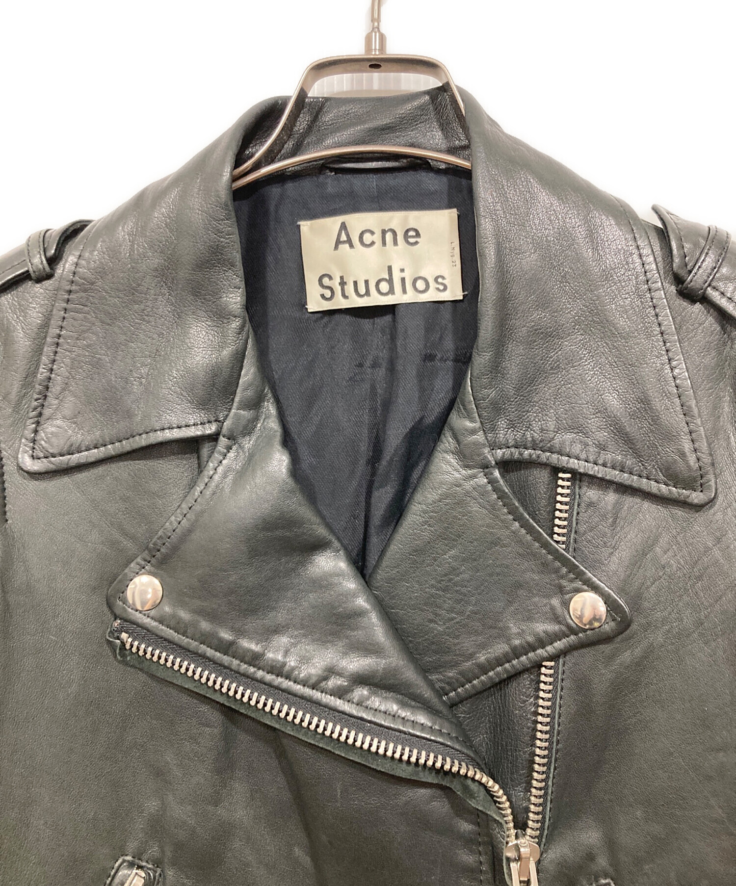 中古・古着通販】Acne studios (アクネ ストゥディオズ) レザー