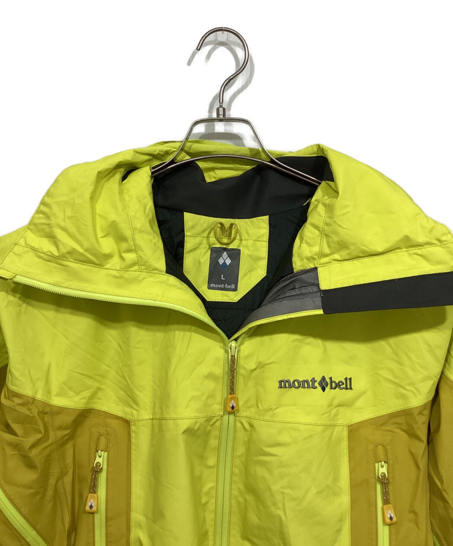 中古・古着通販】mont-bell (モンベル) ドロワットパーカー イエロー