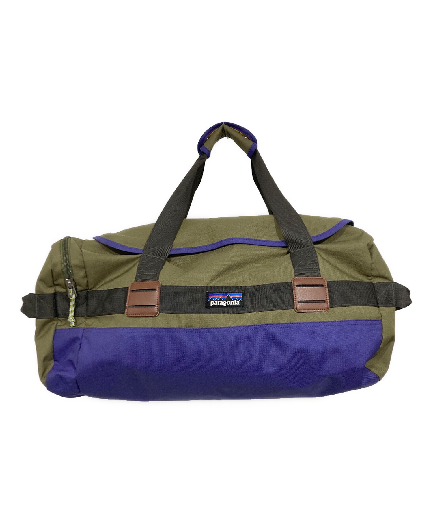 Patagonia パタゴニア 2WAY ボストンバッグ ショルダー付き 中古・古着通販】Patagonia (パタゴニア) 2WAYボストンバッグ オリーブ