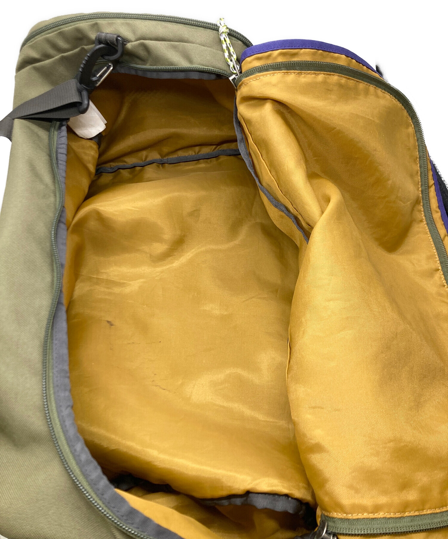 Patagonia パタゴニア 2WAY ボストンバッグ ショルダー付き 中古・古着通販】Patagonia (パタゴニア) 2WAYボストンバッグ オリーブ
