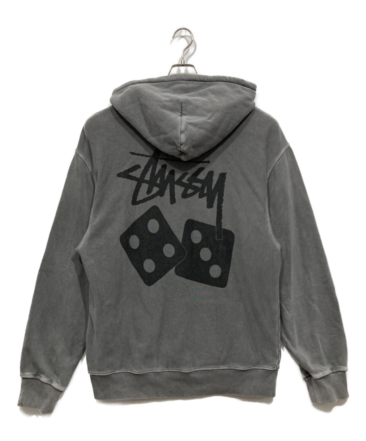 【レア物】【最終値下げ】DYED STUSSY DESIGNS フーディー 中古・古着通販】stussy (ステューシー) プルオーバーパーカー / DICE