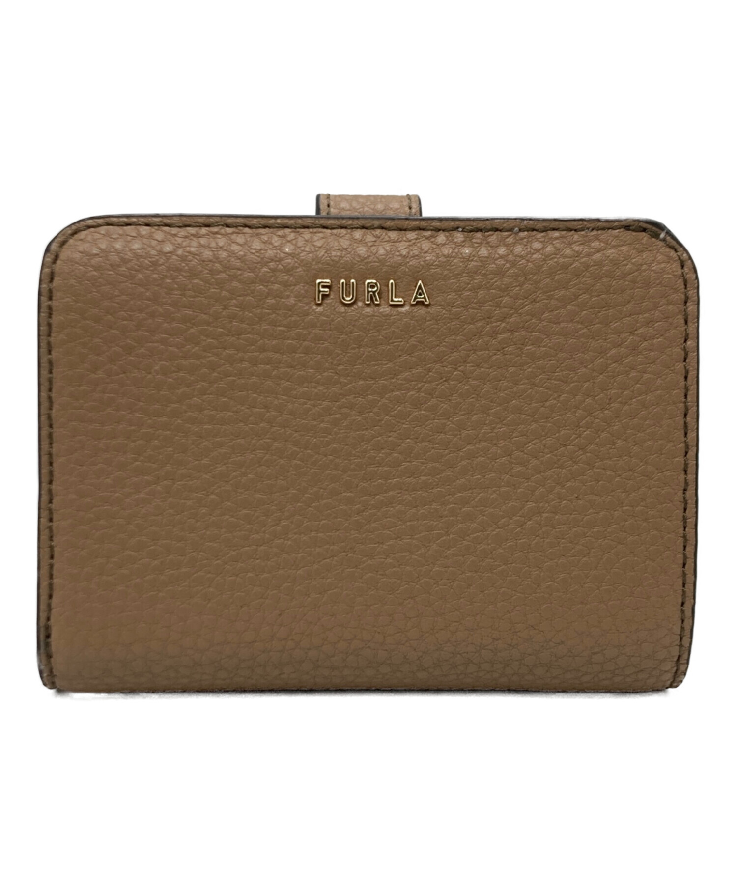 中古・古着通販】FURLA (フルラ) 2つ折り財布 ブラウン｜ブランド
