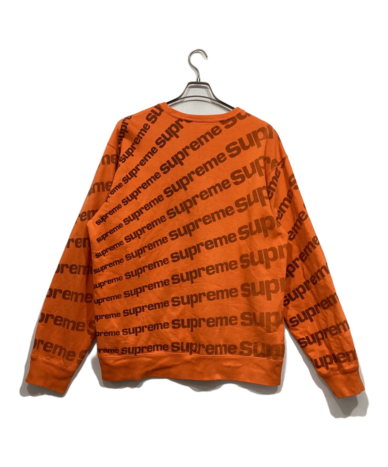 中古・古着通販】Supreme (シュプリーム) Radial crewneck オレンジ 