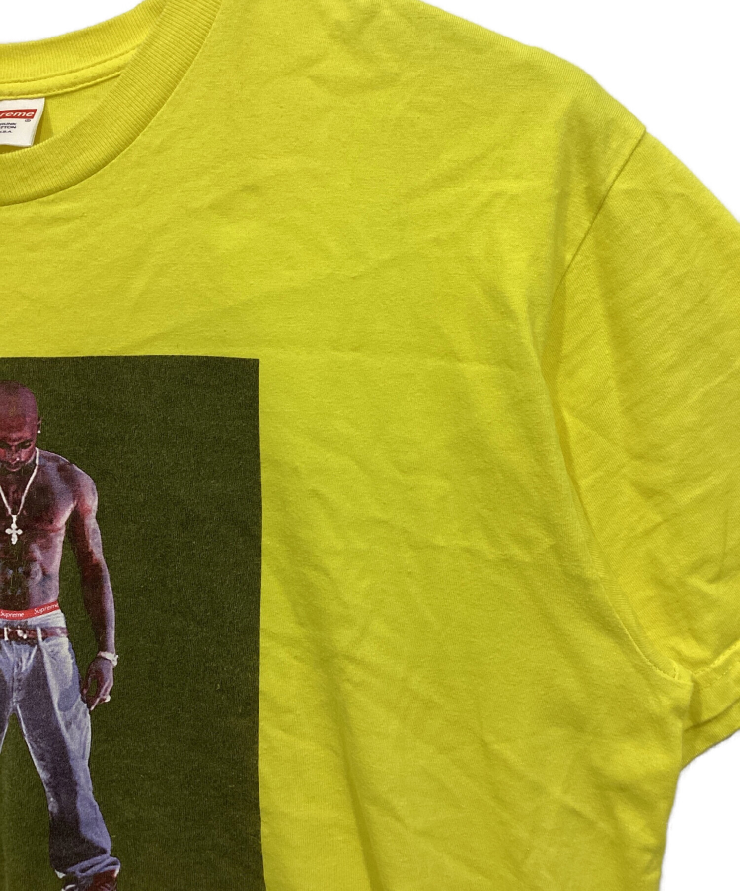 中古・古着通販】Supreme (シュプリーム) Tupac Hologram TEE イエロー 