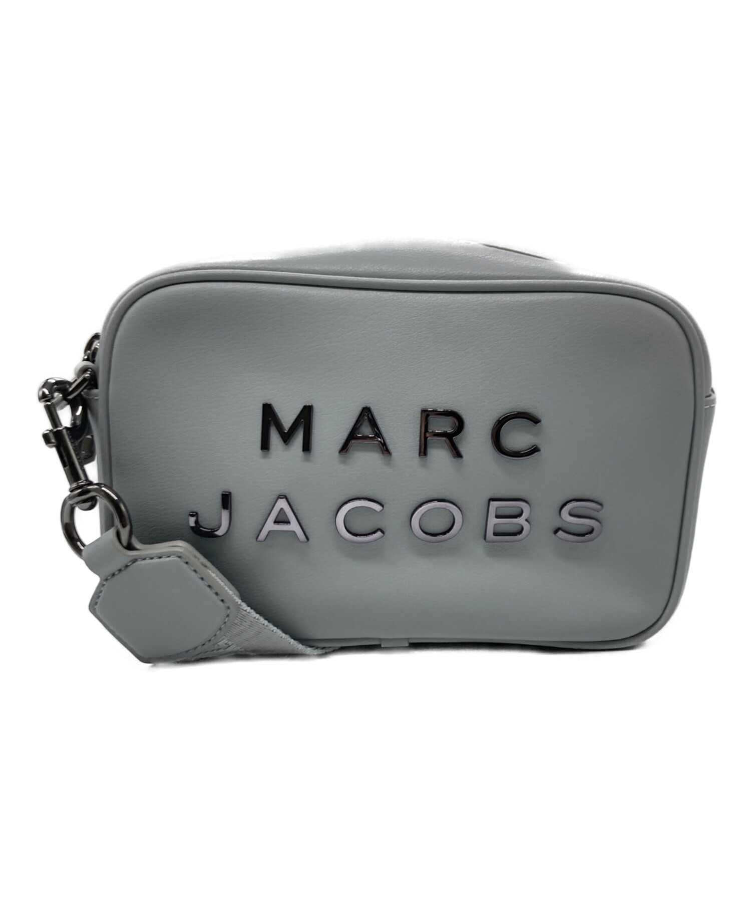 マーク バイ マークジェイコブス クラシックQバッグ グレー系 y2k 牛革 中古・古着通販】MARC JACOBS (マークジェイコブス) ショルダーバッグ