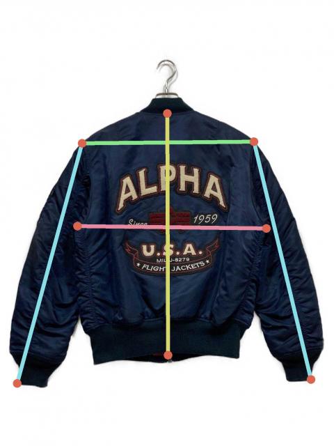 アルファインダストリーズ MA-1 フライトジャケット リバーシブル　メンズS 中古・古着通販】ALPHA INDUSTRIES (アルファインダストリーズ) MA-1