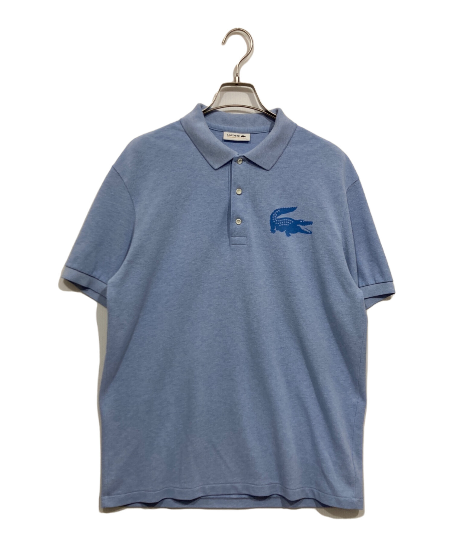 中古・古着通販】LACOSTE (ラコステ) ポロシャツ ブルー サイズ:5
