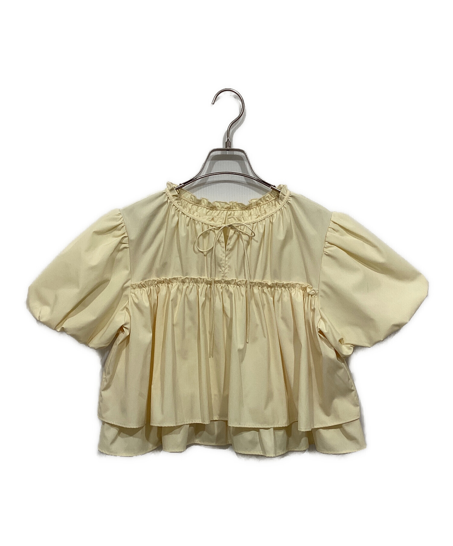 中古・古着通販】the TOE (ザ・トゥー) Porto Puff Blouse thetoe