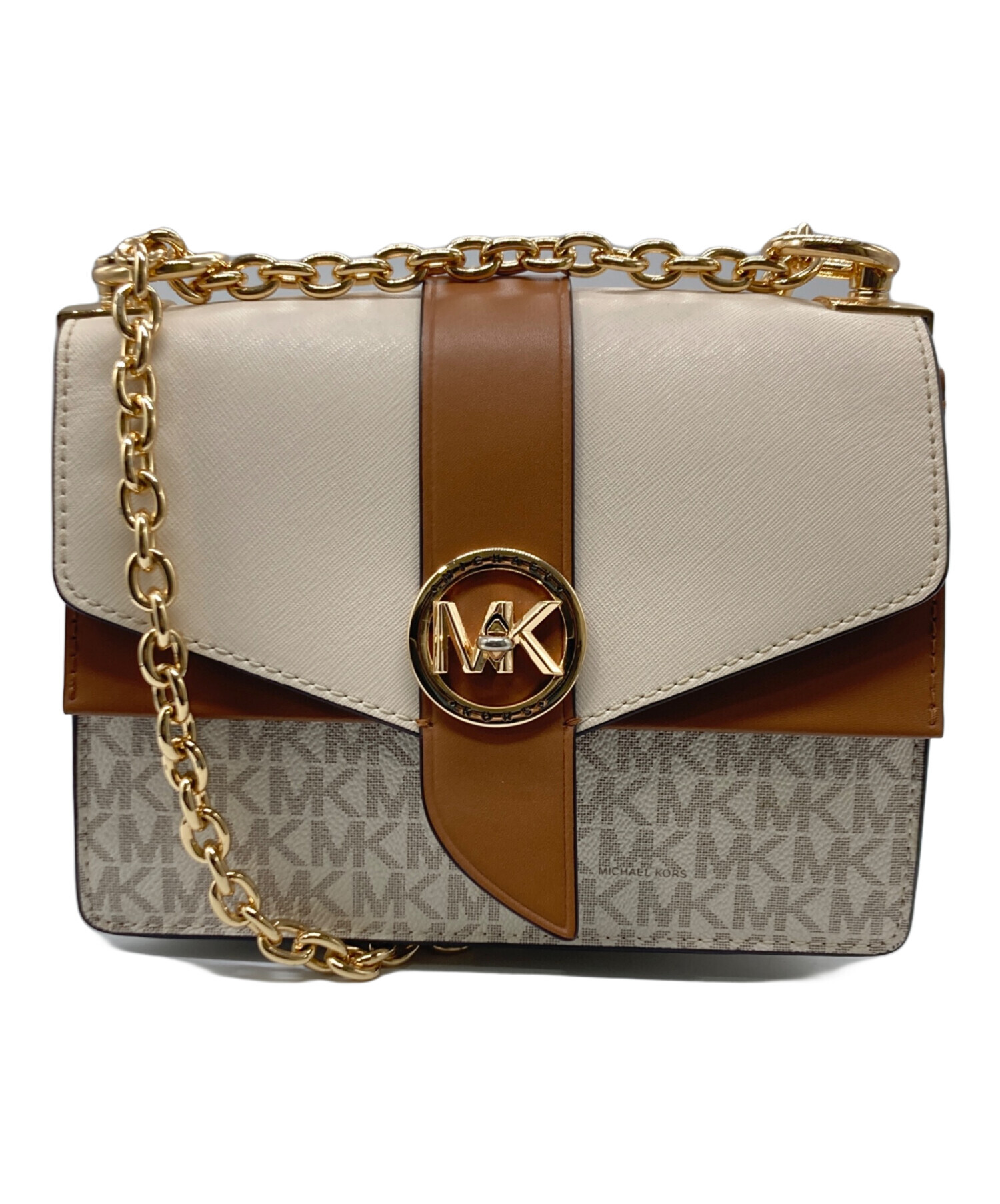 レディース MICHAEL KORS ショルダーバッグ ベージュ