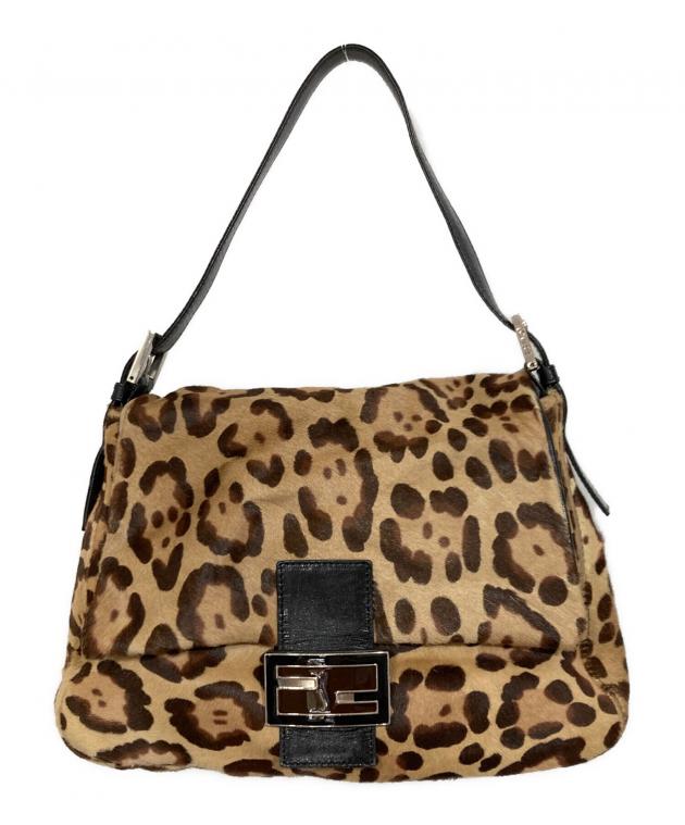 中古・古着通販】FENDI (フェンディ) レオーパードハラコショルダー