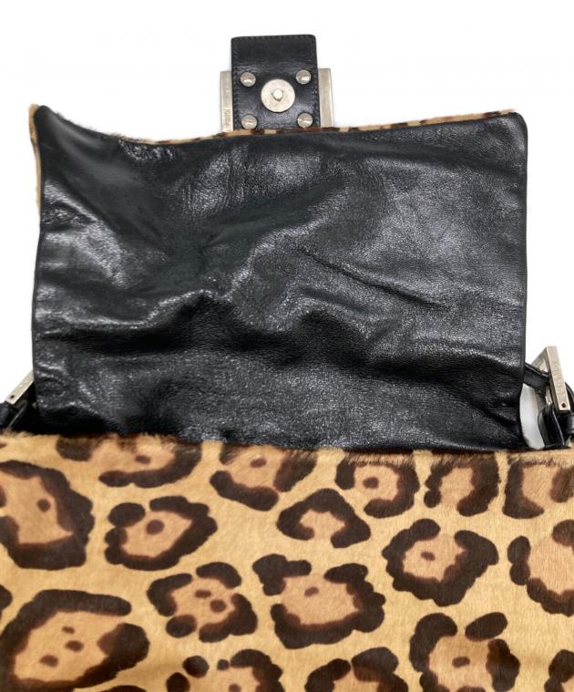 中古・古着通販】FENDI (フェンディ) レオーパードハラコショルダー