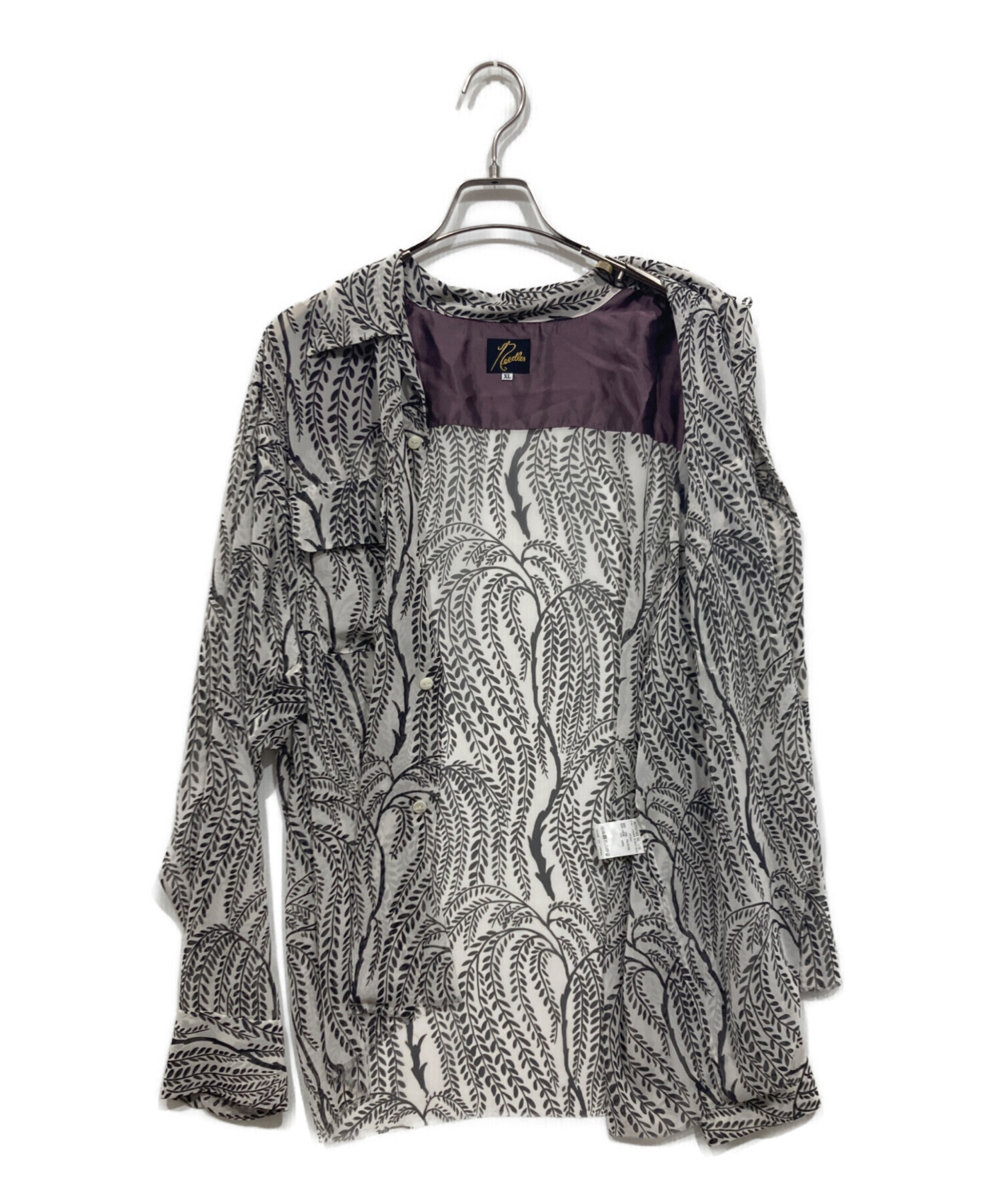 中古・古着通販】Needles (ニードルズ) Classic Shirt Poly Chiffon