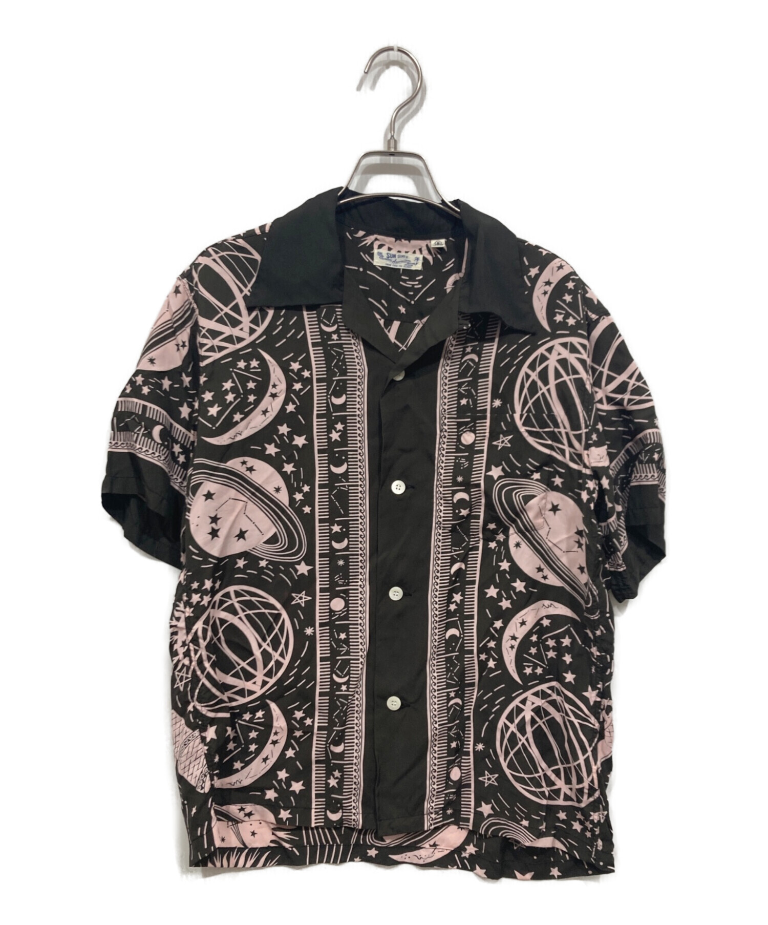 【箱つき】SUN SURFアロハシャツ S 古着 中古・古着通販】Sun Surf (サンサーフ) アロハシャツ グレー×ピンク
