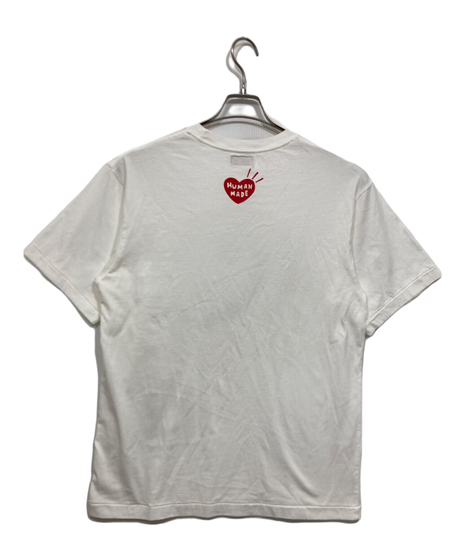 HUMAN MADE ヒューマンメイド ポロシャツ S 白 【古着】【中古】【送料無料】 中古・古着通販】HUMAN MADE (ヒューマンメイド) Keiko Sootome