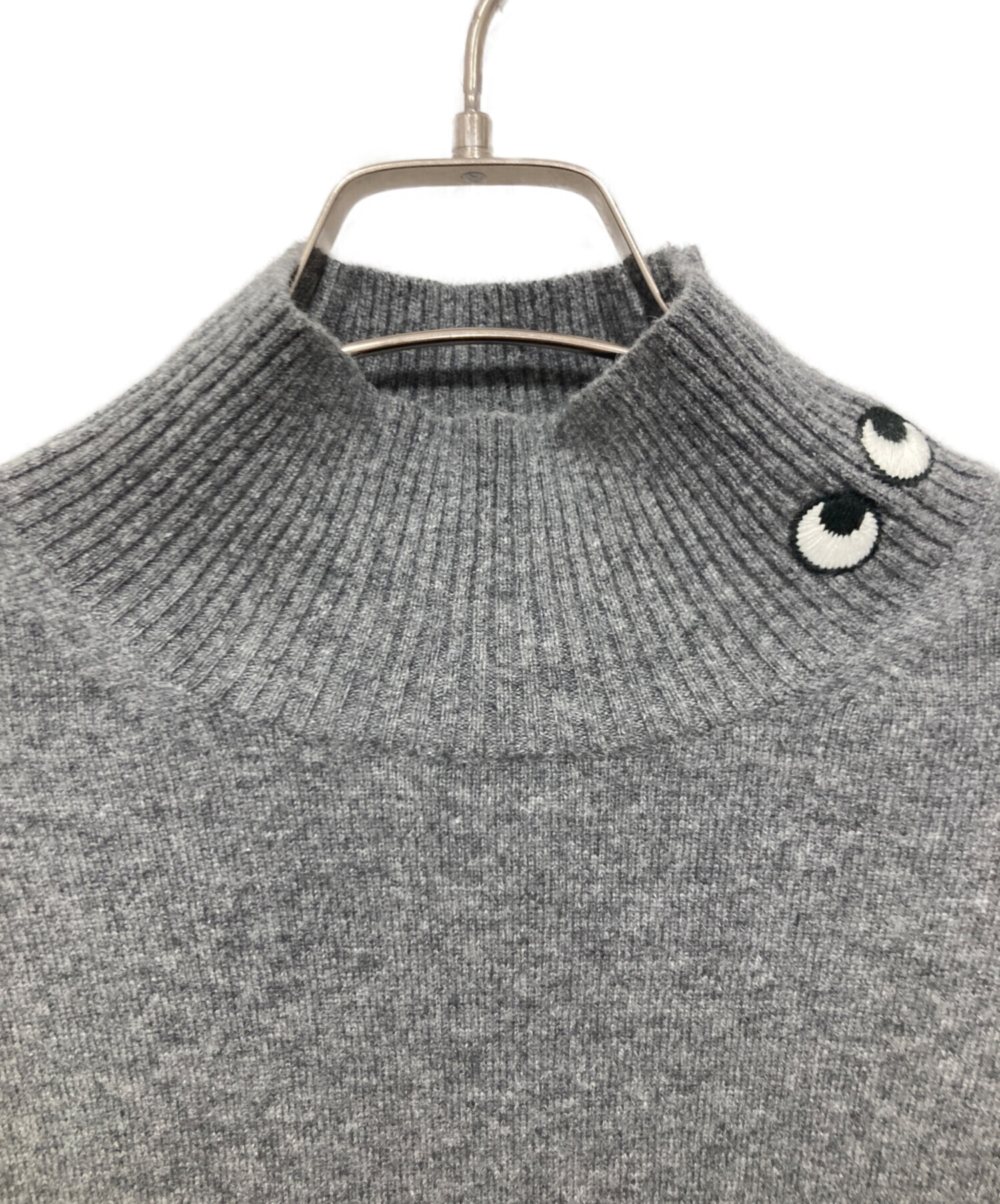 【新品未使用】ユニクロ アニヤハインドマーチ カシミヤセーター S グレー 中古・古着通販】UNIQLO (ユニクロ) ANYA HINDMARCH (アニヤ・ハインド