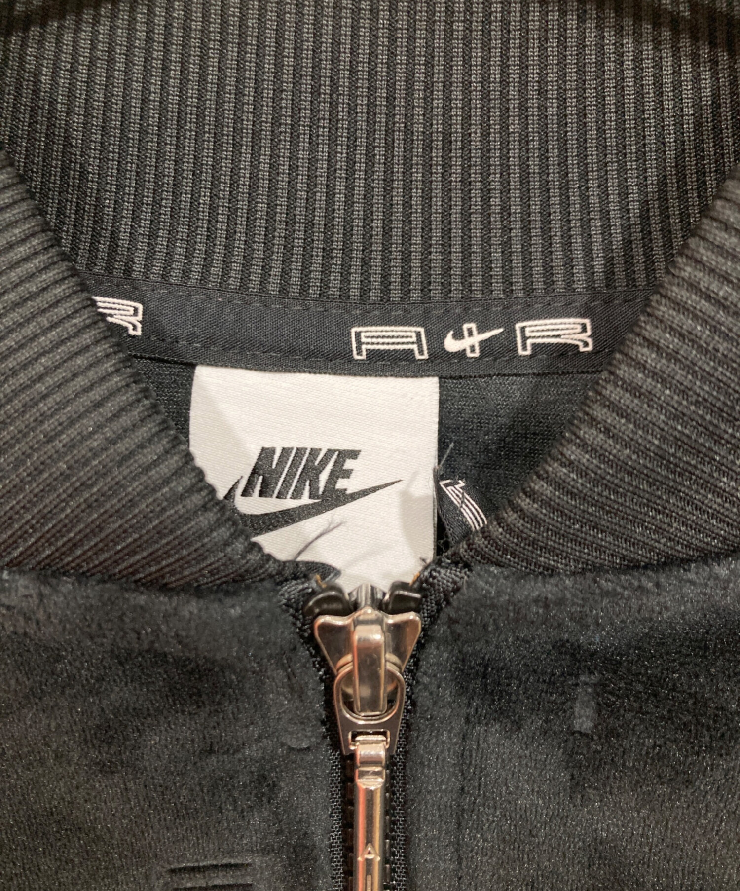 中古・古着通販】NIKE (ナイキ) ベロアジャケット ブラック サイズ:S