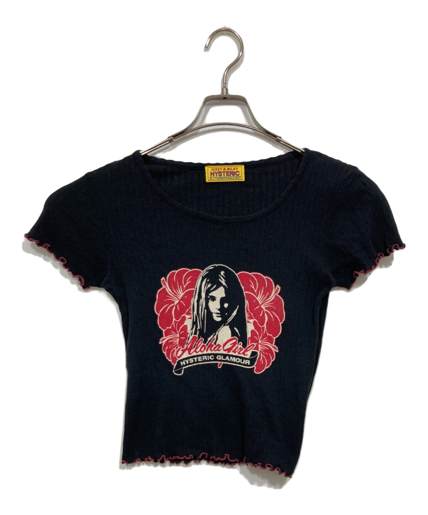 ヒステリックグラマー チビT SHE DEVIL HEART刺繍 チビTシャツ（T