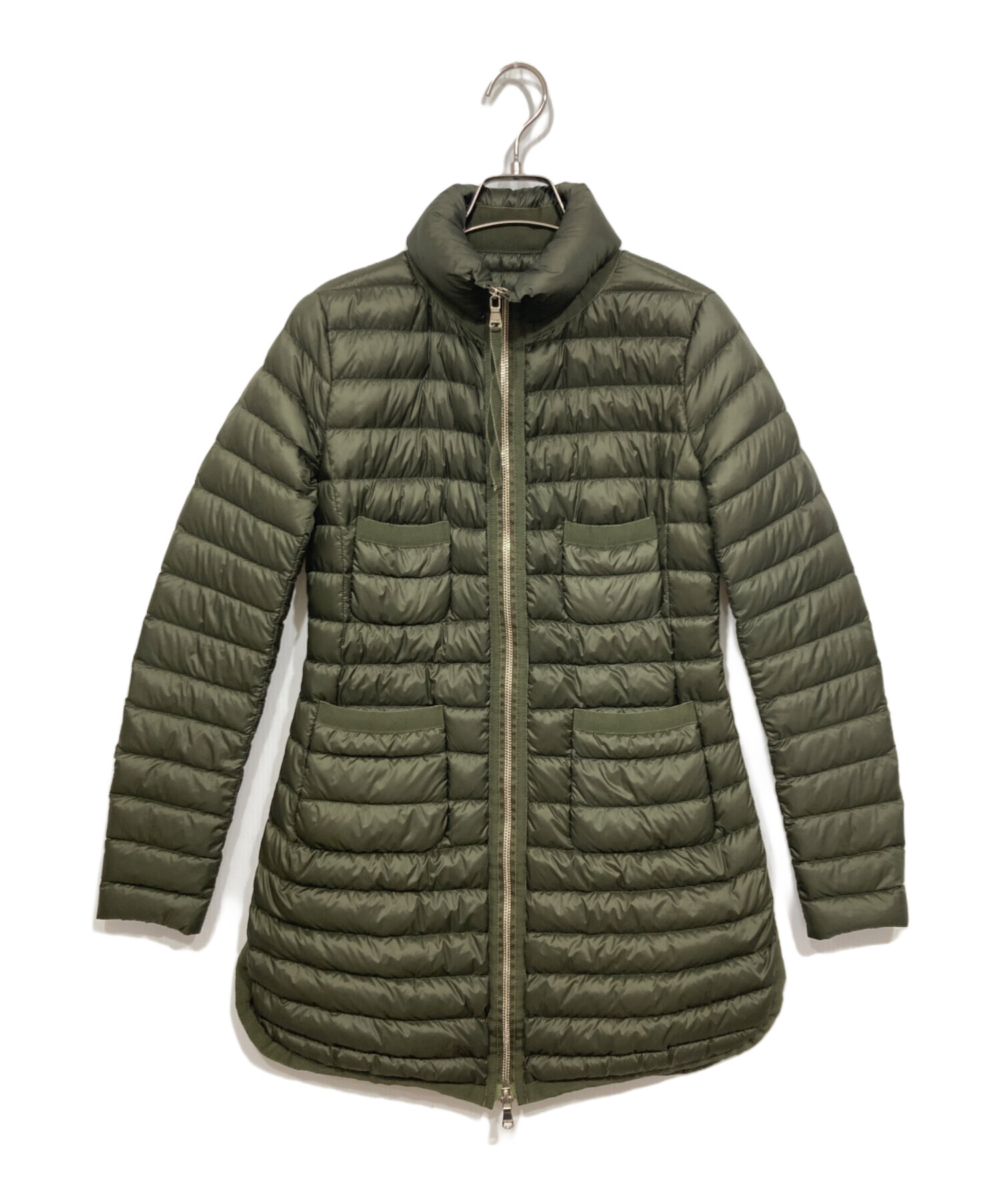 〈クリーニング済み〉モンクレール BOURGOGNE 2WAY スプリングコート 中古・古着通販】MONCLER (モンクレール) ダウンコート / BOGUE