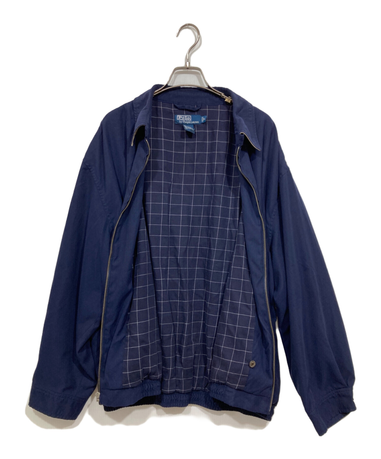未使用級 希少サイズ XXL ポロラルフローレン スイングトップ ネイビー 中古・古着通販】POLO RALPH LAUREN (ポロ・ラルフローレン) スイング