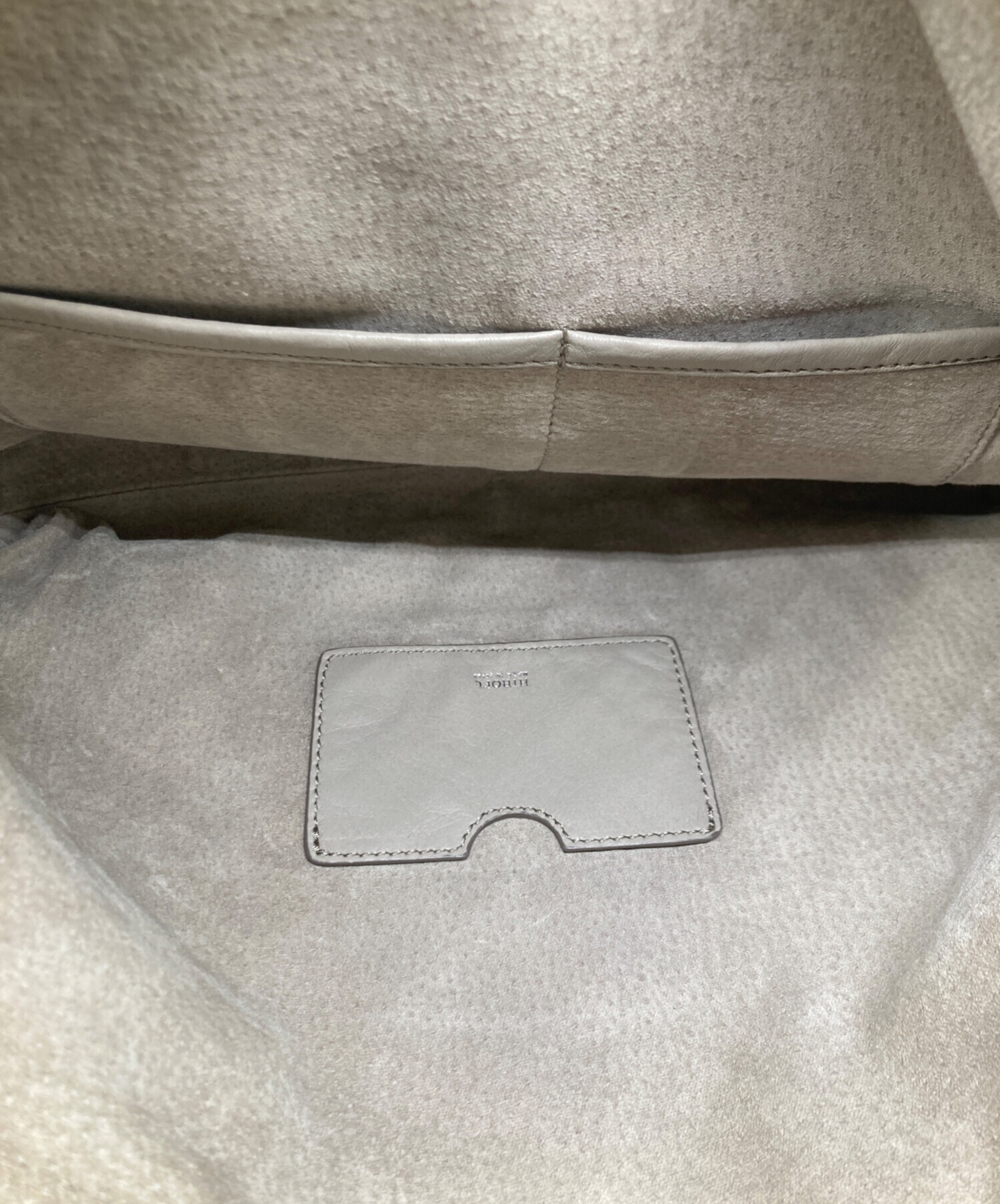 中古・古着通販】HIROFU (ヒロフ) クラッチバッグ ベージュ｜ブランド