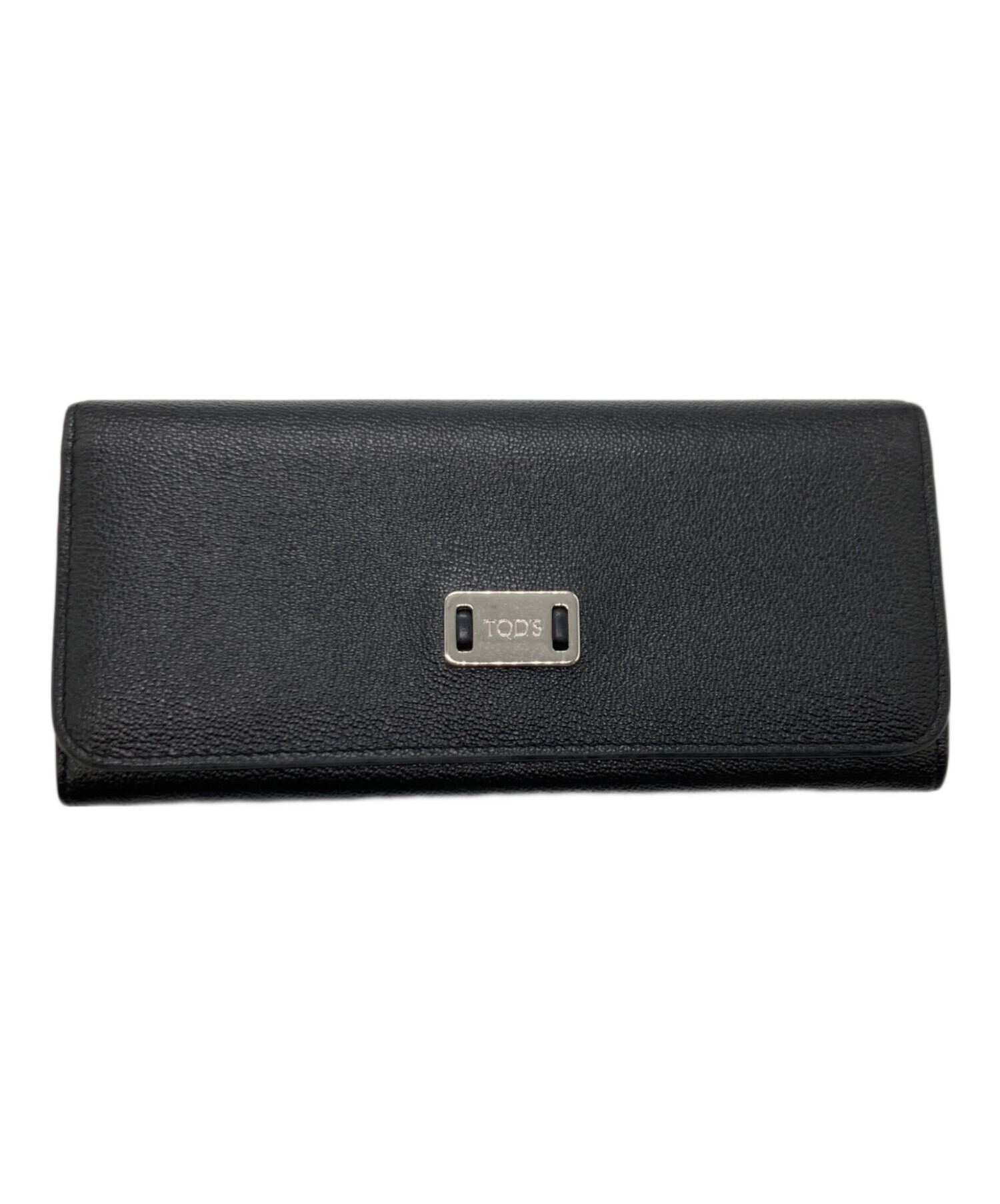 中古・古着通販】TOD'S (トッズ) 長財布 ブラック×ピンク｜ブランド