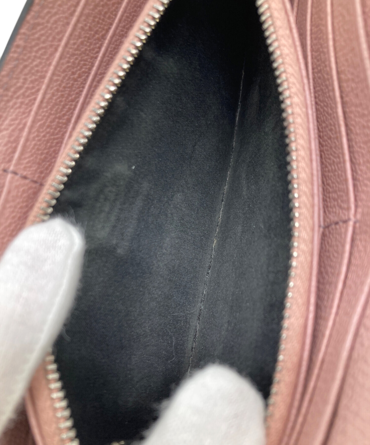 中古・古着通販】TOD'S (トッズ) 長財布 ブラック×ピンク｜ブランド