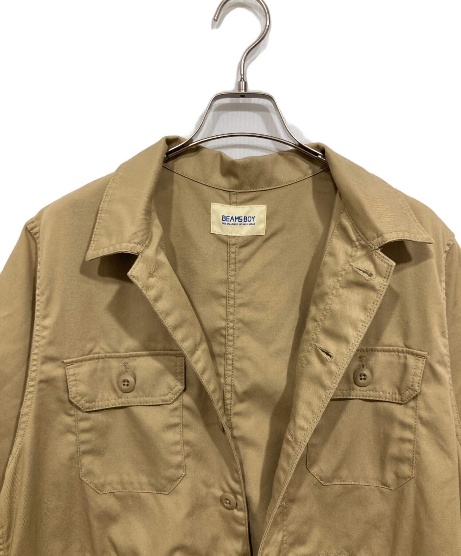 中古・古着通販】BEAMS BOY (ビームスボーイ) オールインワン ベージュ
