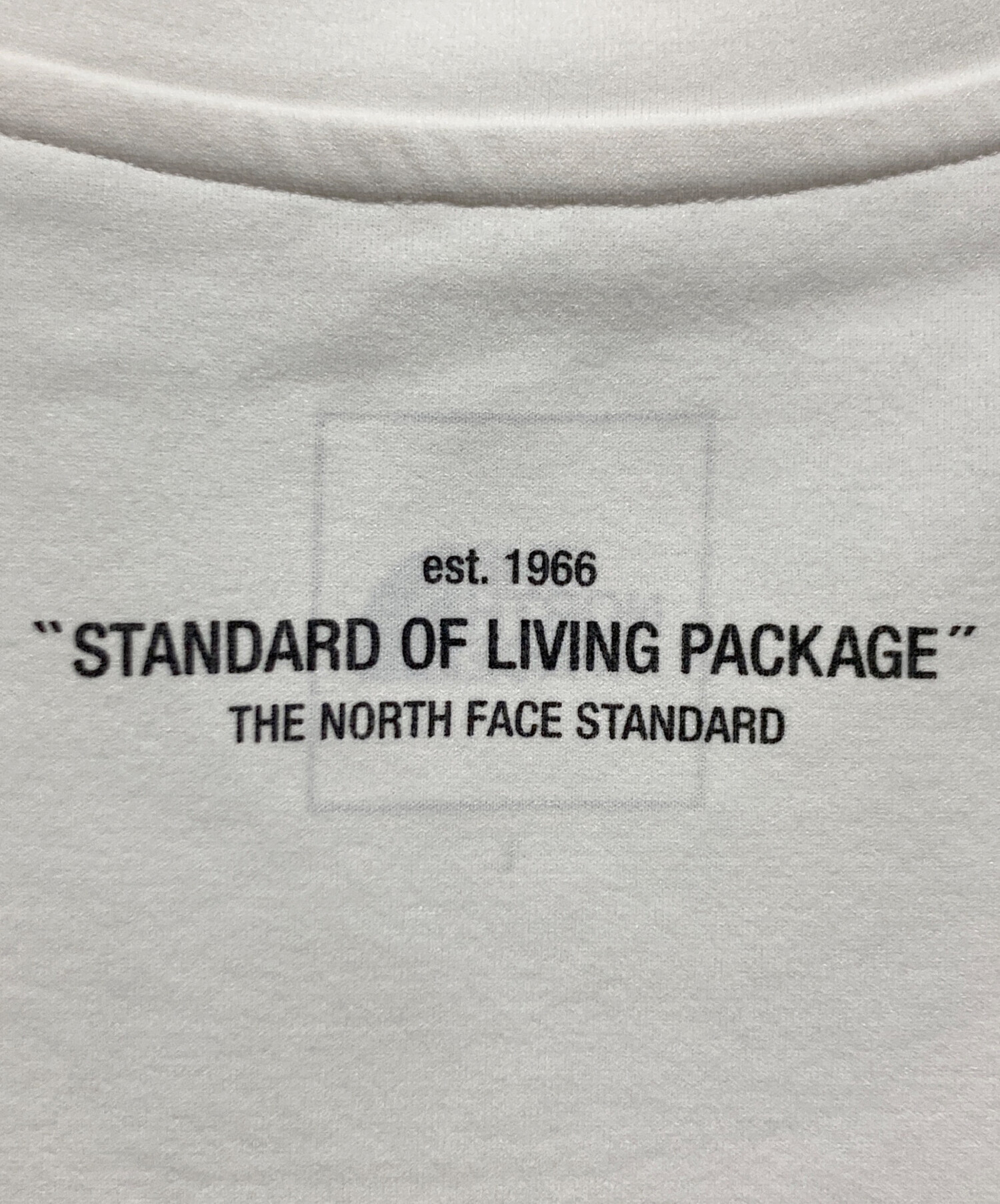 【新品M】ノースフェイスL/S STANDARD HEM LOGO TEE 中古・古着通販】THE NORTH FACE (ザ ノース フェイス) S/S STANDARD