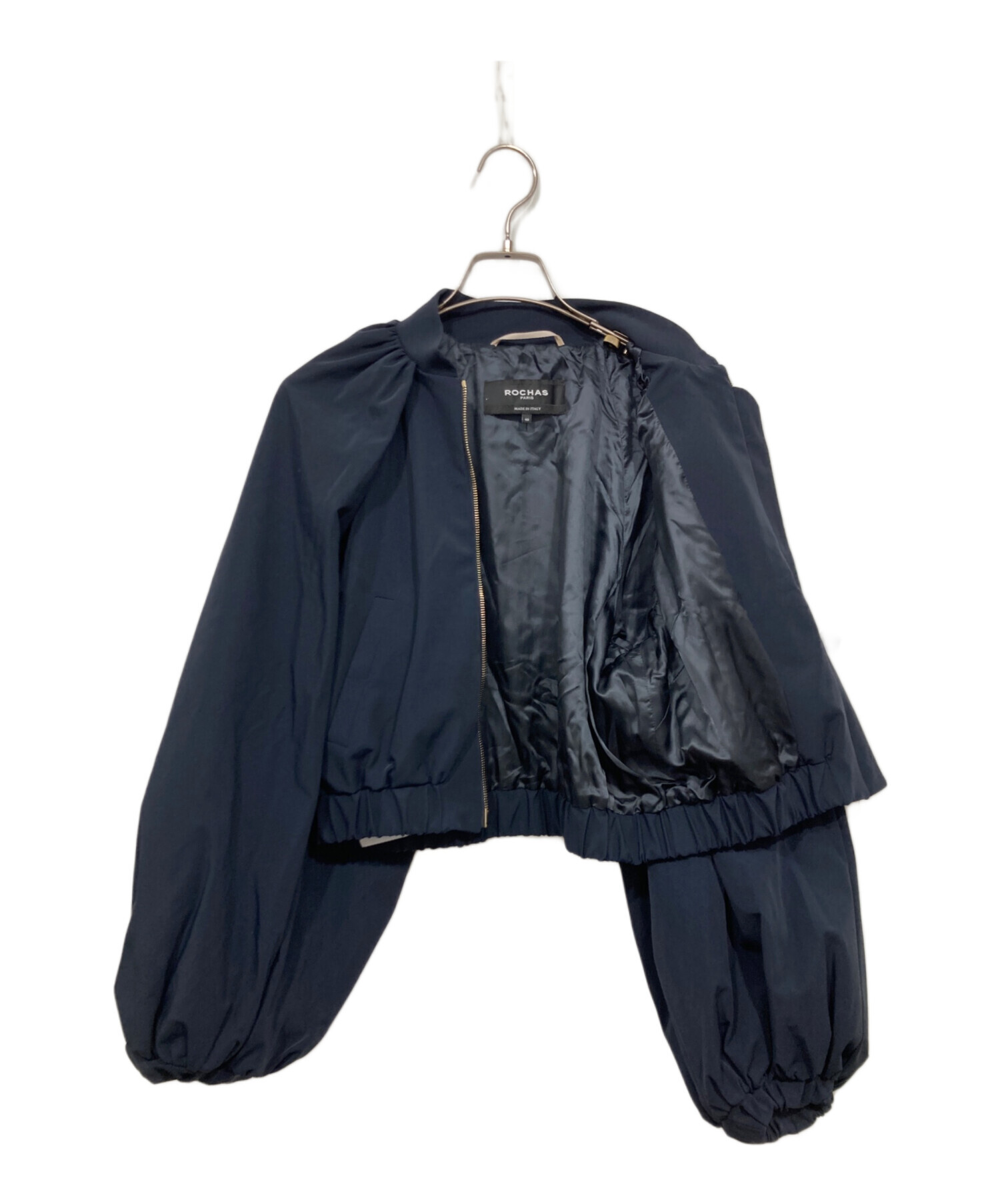 中古・古着通販】ROCHAS (ロシャス) ボリュームスリーブブルゾン 