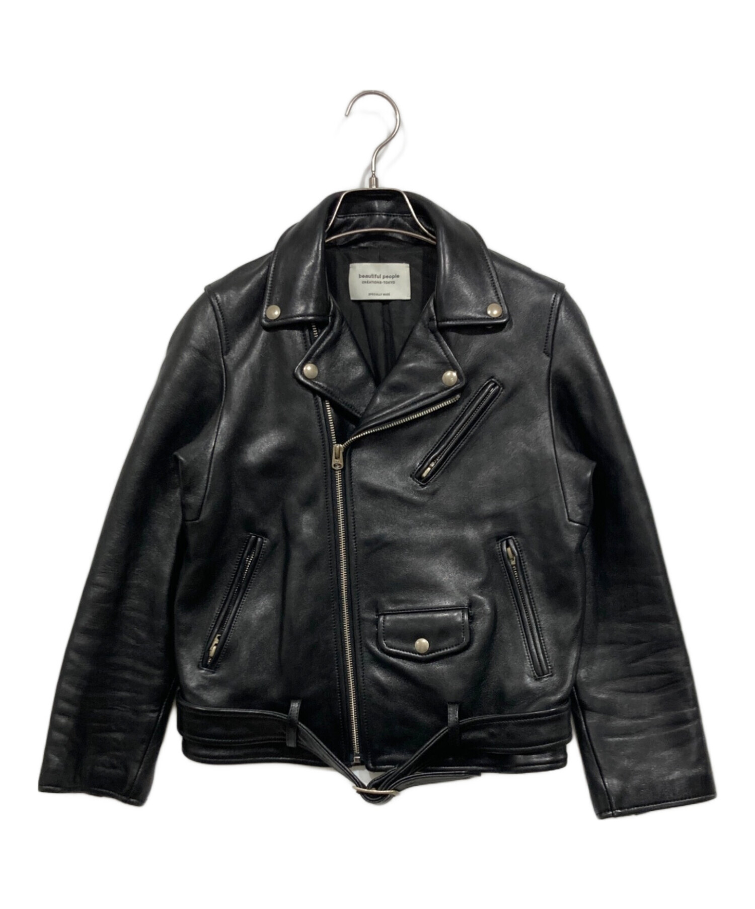 極美品　ビューティフルピープル　ライダース　160 品番　1735402411 中古・古着通販】beautiful people (ビューティフルピープル) レザー
